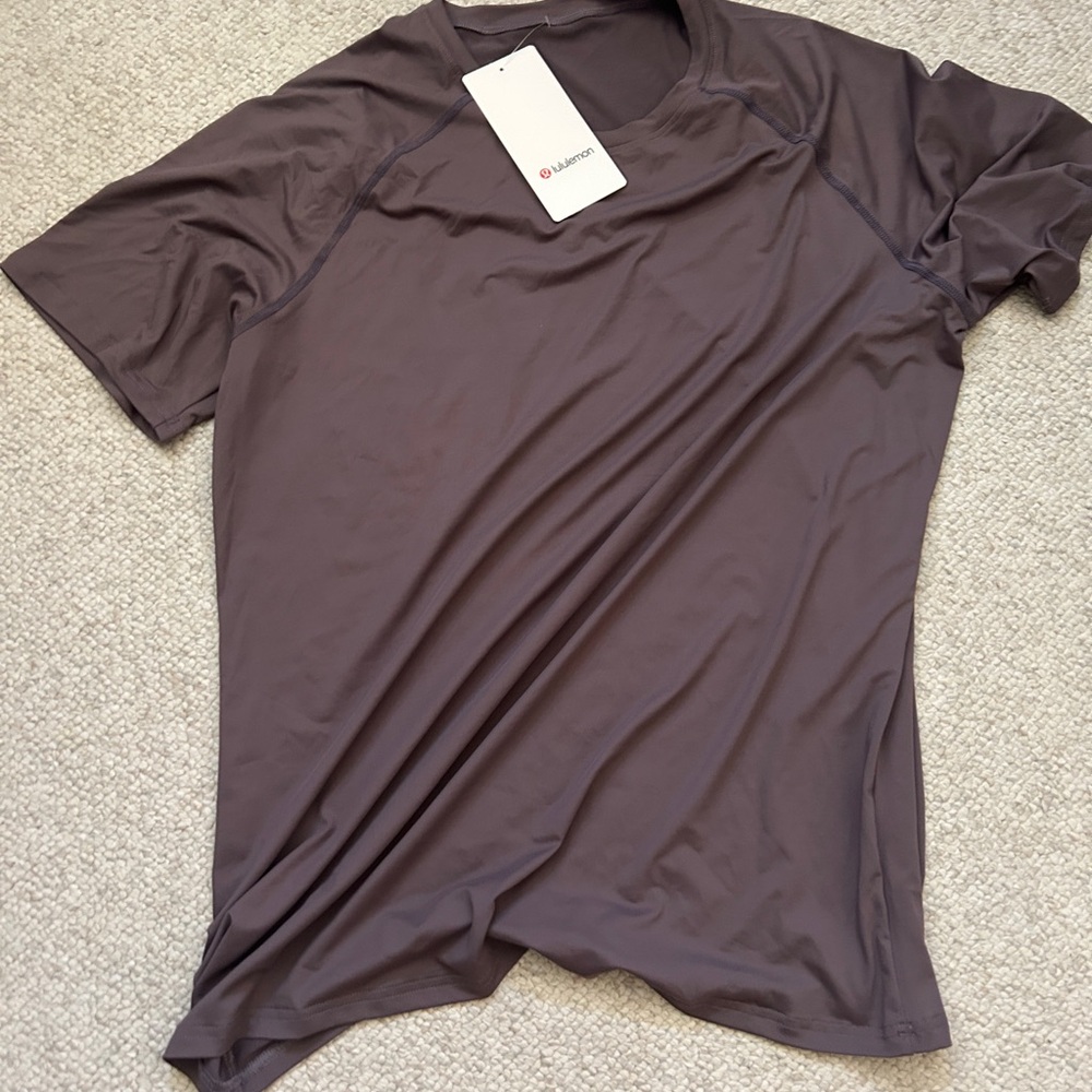 lululemon athletica brown Short Sleeve Tee